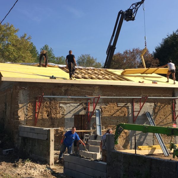 Clos des roses travaux en cours